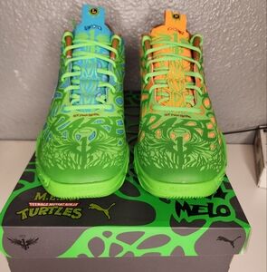 Puma Kids Teenage Mutant Ninja Turtles Green Shoes